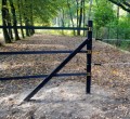 ogrodzenie padoków słupki ogrodzeniowe szczelinowe EKOFORME