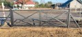 Ogrodzenie czworoboku, maneżu system słupów szczelinowych EKOFORME