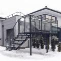 Schody EKOFORME zewnętrzne stalowe metalowe