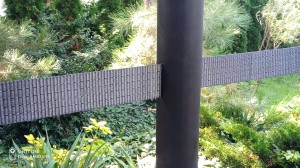 Solid Black Taśma tkana 